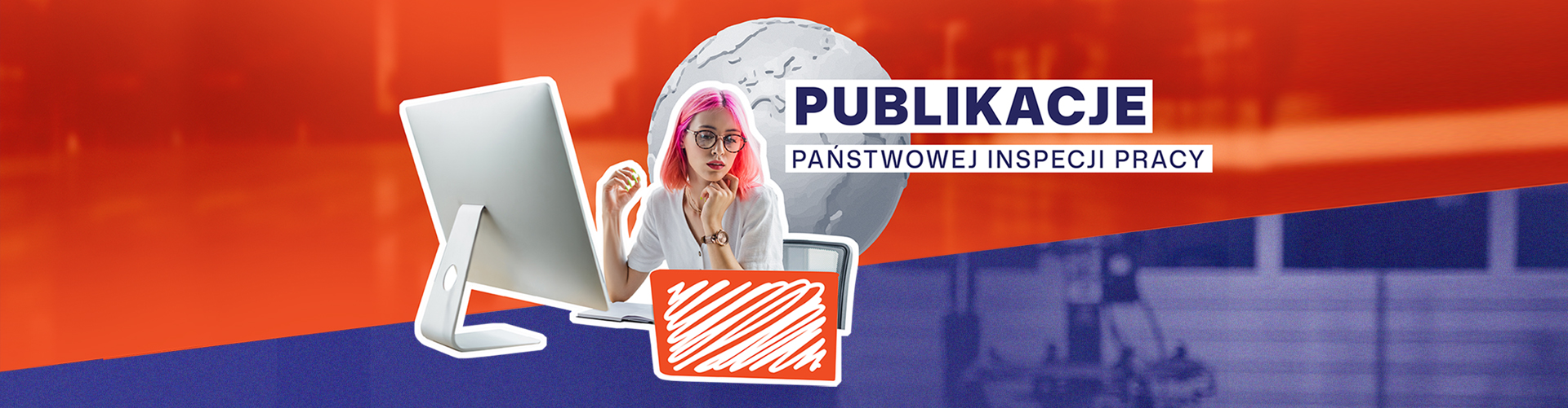 Baner graficzny z napisami